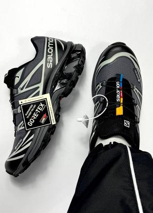 Salomon xt-6 grey gore-tex
