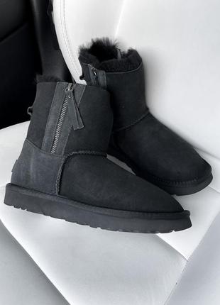 Угги угги угги ugg zip mini black 2 zip
