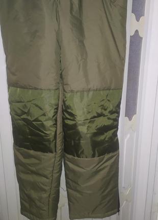 Штаны утепленные, полукомбинезон snugpack salopettes (британия). легкие.4 фото