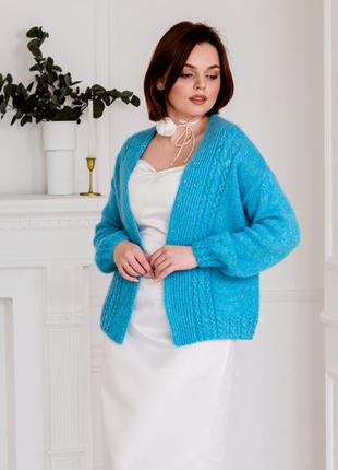 Кардиган ручной работы 5