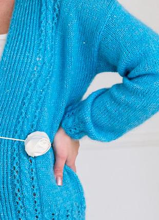 Кардиган ручной работы 6