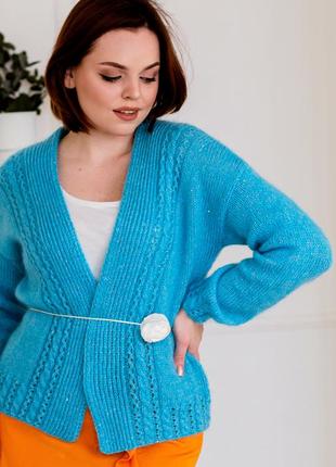 Кардиган ручной работы 7