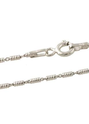 Серебряная цепочка без камней (450мм размер) 0649191