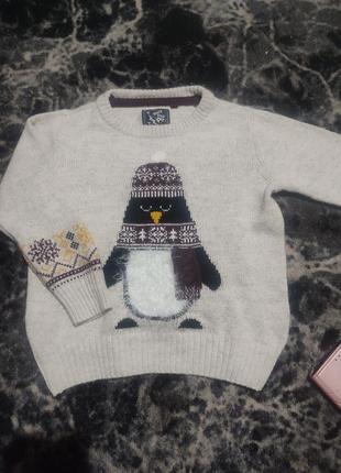 Свитер на мальчика 86-92