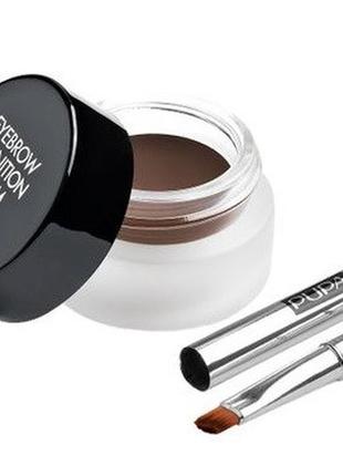 Крем для брів pupa eyebrow definition cream 003 какао, 2.7 мл