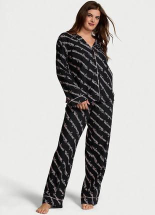 Піжама фланелева victoria's secret оригінал розмір s, м