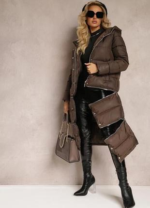 Женское зимнее пальто-трансформер