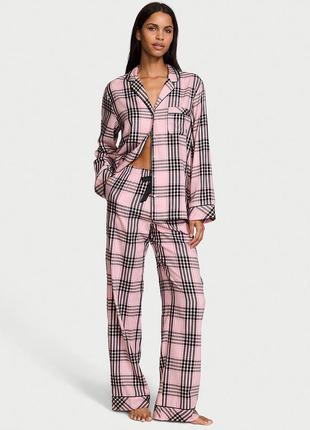 Піжама фланелева victoria's secret розміри s, m