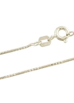 Серебряная цепочка без камней (400мм размер) 1479292