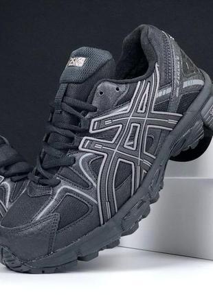 Р.41-46 кроссовки asics gel kahana 8 черные зима ks 12459