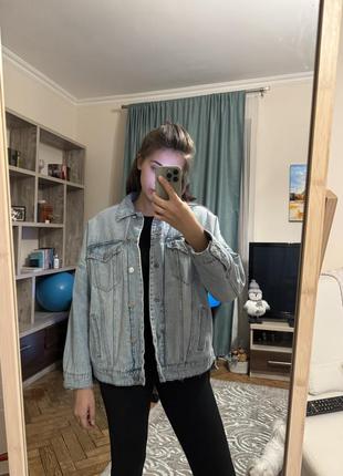 Джинсова куртка zara