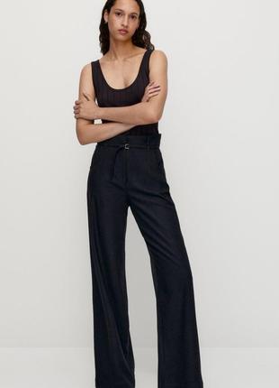 Вовняні брюки штани massimo dutti