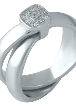 Серебряное кольцо с (16см размер) 1957264
