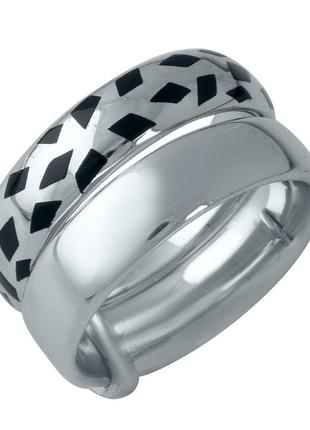 Серебряное кольцо с емаллю (16см размер) 1985939