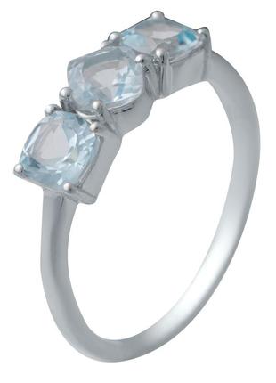 Серебряное кольцо с натуральным топазом 2.133ct (17.5см размер) 2030676
