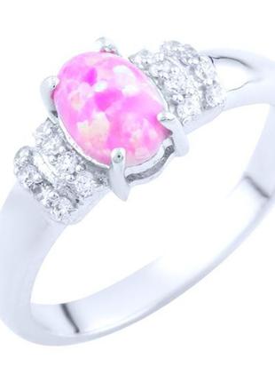 Серебряное кольцо с опалом 0.525ct (17.5см размер) 1765616