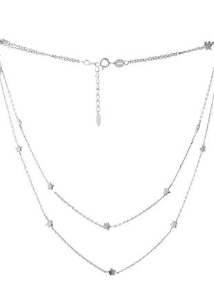 Срібне кольє без каменів (450-500 мм розмір) 2053057