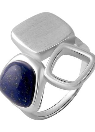 Серебряное кольцо с натуральным лазуритом 2.521ct (17.5см размер) 2066910