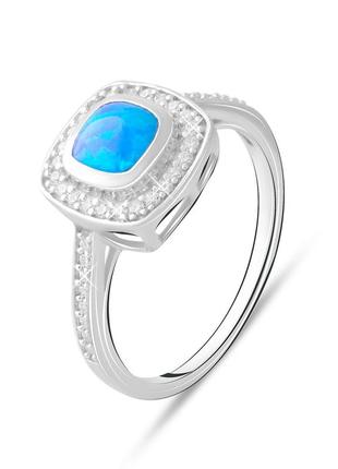 Срібне кільце з опалом 0.86ct (17.5 см розмір) 2072874