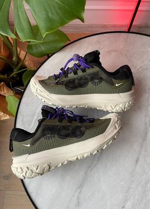 Мужские кроссовки nike acg mountain fly 2 low neutral olive
