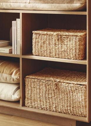 Zara home кошик із морської трави