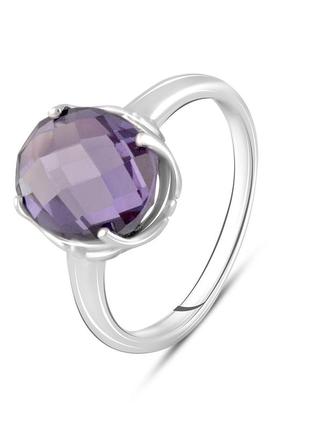 Серебряное кольцо с александритом 6.15ct (17/18 см размеры) 2106104