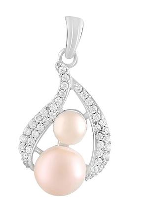 Серебряная подвеска с жемчугом 3.788ct (2123545)