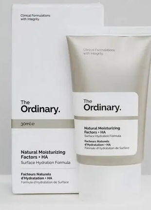 The ordinary увлажняющий крем с гиалуроновой кислотой 30ml natural moisturizing factors оригинал