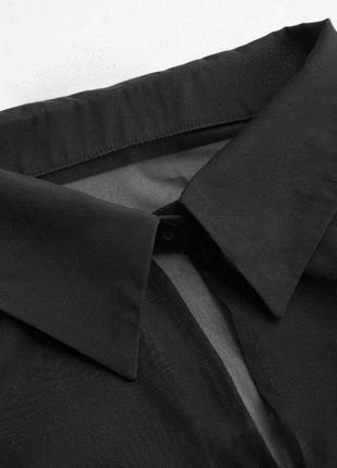 Ніжна сукня з шифоновими рукавами та воланами❤️