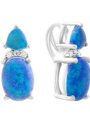 Серебряная подвеска с опалом 0.83ct (2151906)