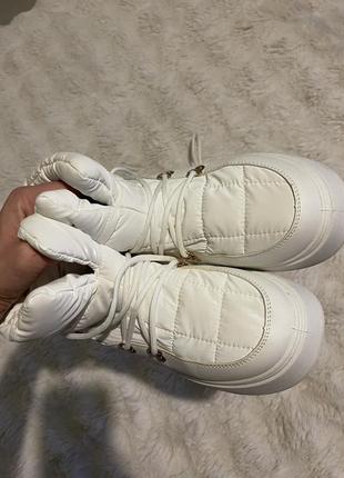 Дутые сапоги с мехом, 40