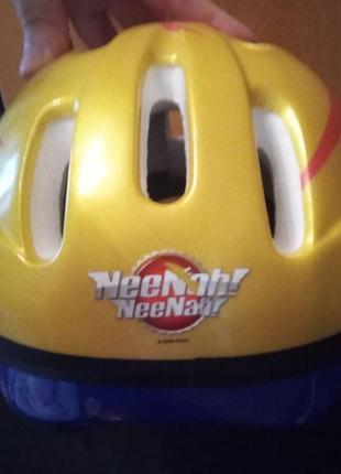 Защитный шлем для малыша fireman sam 48-54размер
фото реальные