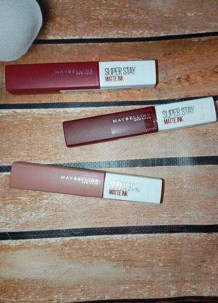 Maybelline рідкі губні помади