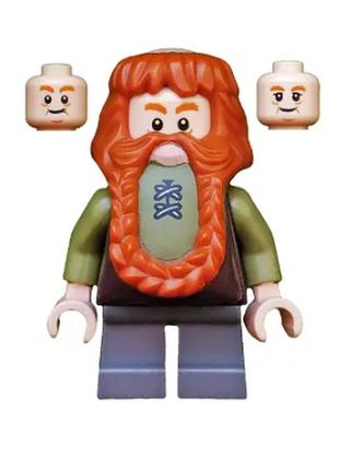 Конструктор хоббит минифигурка гном бомбур