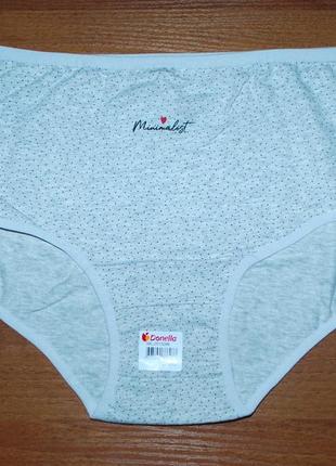 Трусики батал 3хл донелла donella широкий бік мінімаліст