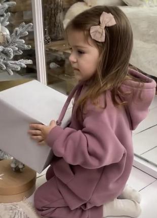 Детский теплый костюм не zara украинский бренд