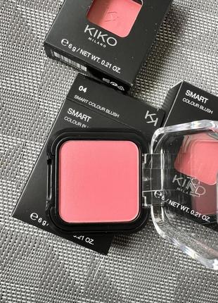 Румяна kiko milano blue me pearl blush 02 universal mauve