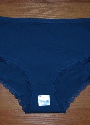Трусики батал ххл донелла donella широкая сторона макси кружево