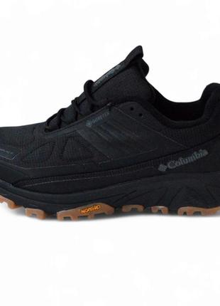 Columbia nonspip goretex black термо мужские зимние кроссовки кроссовки кроссовки