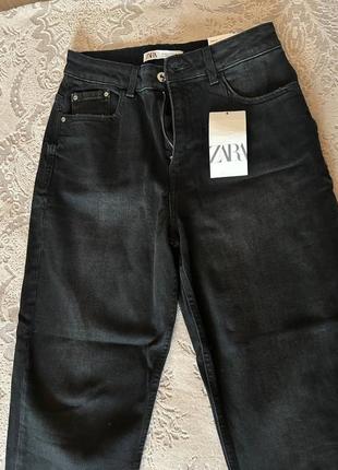Джинси zara mom jeans