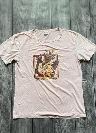 Футболка мерч рок метал everybody loves cats