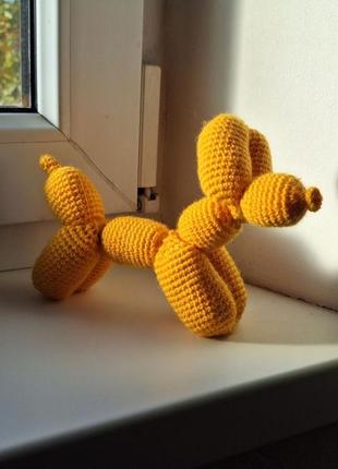 Вязаная собака