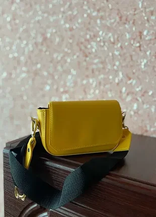 Міні сумочка жовта