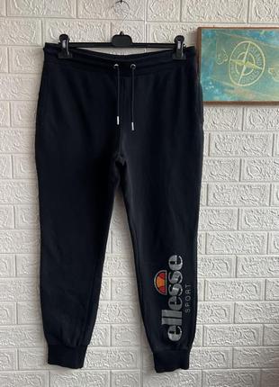 Теплые спортивные штаны ellesse с большим лого