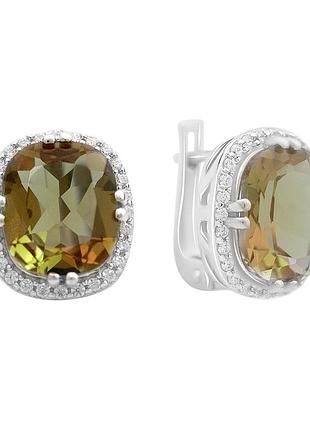 Срібна підвіска з султанітом 5.489ct (2171423)