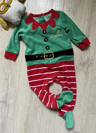 Велюровый человечек эльфа