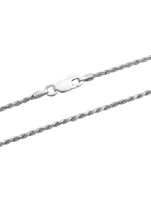 Серебряная цепочка без камней (400/450/500 мм размеры) 2172154