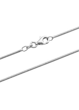 Серебряная цепочка без камней (400/450/500 мм размеры) 2173113