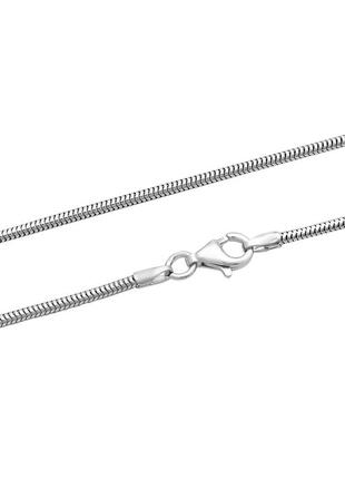 Серебряная цепочка без камней (400/450/500 мм размеры) 2173106