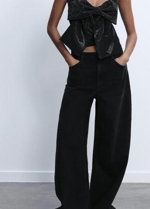 Шикарные balloon джинсы zara